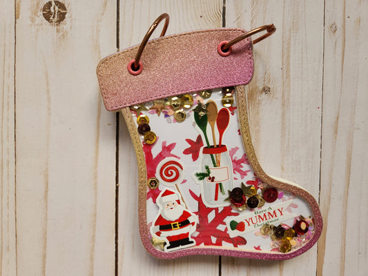 Libreta bota de Navidad