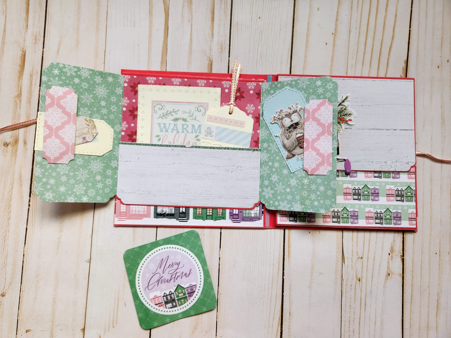Tarjeta grande "Ginger bread" Navidad